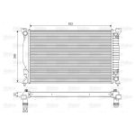 Motorkylare VALEO 735093