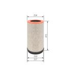 Luftfilter BOSCH FILTRY F 026 400 195
