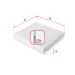 Interieurfilter SOFIMA S 3123 C