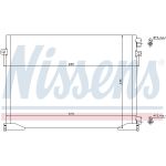Condensor, airconditioning EASY FIT NISSENS NIS 940109