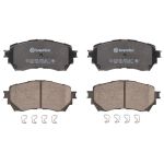 Remblokset BREMBO P 49 048, voor
