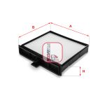 Innenraumfilter SOFIMA S 3106 C