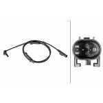 ABS-sensor HELLA 6PU 358 216-811