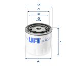 Filtro de óleo UFI 23.143.00