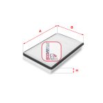Innenraumfilter SOFIMA S 3374 C