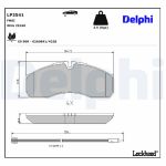 Bromsbeläggssats DELPHI LP3541
