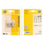 Ampoule HELLA R10W Standard 12V, 10W, 2 Stück