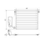 Condenseur (climatisation) VALEO 817853