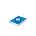 Filtro, aire habitáculo UFI 34.101.00