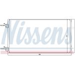 Condensatore, impianto di climatizzazione NISSENS 940204