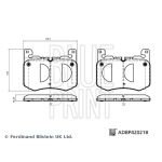 Jeu de plaquettes de frein, frein à disque BLUE PRINT ADBP420218