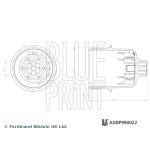 Tapa, carcasa de filtro de aceite Blue Print Solution BLUE PRINT ADBP990022