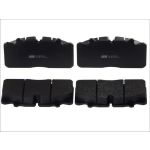 Bromsbeläggssats, skivbroms JURID 2908809560