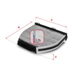 Innenraumfilter SOFIMA S 4163 CA