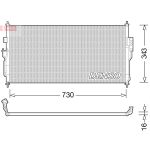 Condensator, airconditioning DENSO DCN46006