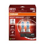 Lámpara incandescente OSRAM Night Breaker Laser H11 12V, 55W, 2 Pieza
