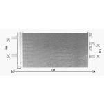 Condensator, airconditioning AVA COOLING BW5603D