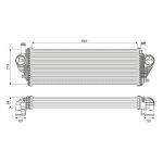Ladeluftkühler VALEO 822903