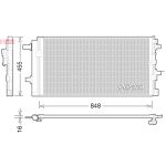 Condensator, airconditioning DENSO DCN02023