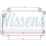 Condensator, airconditioning NISSENS 940199