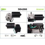 Wischermotor VALEO VAL584566