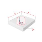 Filtre, air de l'habitacle SOFIMA S 3035 C
