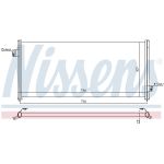 Condensator, airconditioning NISSENS 94509