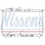 Radiador, refrigeración del motor NISSENS 67028