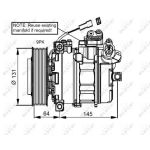 Kompressor, Klimaanlage EASY FIT NRF 32821