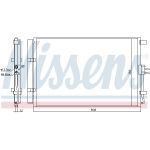 Condensator, airconditioning NISSENS 940573