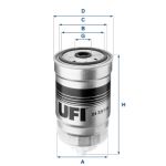 Filtro combustible UFI 24.351.00