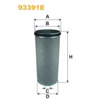 Luftfilter WIX FILTERS 93391E