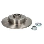 Remschijf BOSCH 0 986 479 009 achter, volledig, 1 Stuk