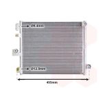 Condensador, sistema de ar condicionado VAN WEZEL 82005194