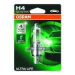 Glühlampe Halogen OSRAM H4 Ultra Life 12V, 60/55W
