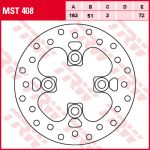 Jarrulevy TRW MST408, 1 Kappale