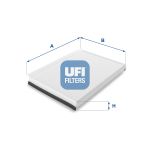 Filtro de habitáculo UFI 53.137.00