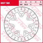 Disque de frein TRW MST508, 1 pièce