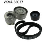 Set di cinghie Poly-V SKF VKMA 36037