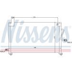 Condensator, Airconditioner NISSENS 94751