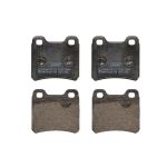 Bremsbelagsatz FERODO FDB586, Hinten