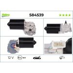 Wischermotor VALEO VAL584539