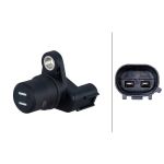 Capteur, vitesse de rou HELLA 6PU 230 048-831