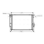 Motorkylare AVA COOLING BW2047