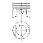 Piston KOLBENSCHMIDT 94910700