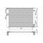 Motorkylare VALEO 734897