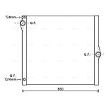 Motorkylare AVA COOLING BWA2436