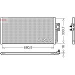 Condensator, airconditioning DENSO DCN33019