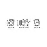 Klimakompressor AVA COOLING OLAK418