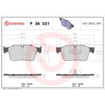 Jeu de plaquettes de frein BREMBO P 36 031